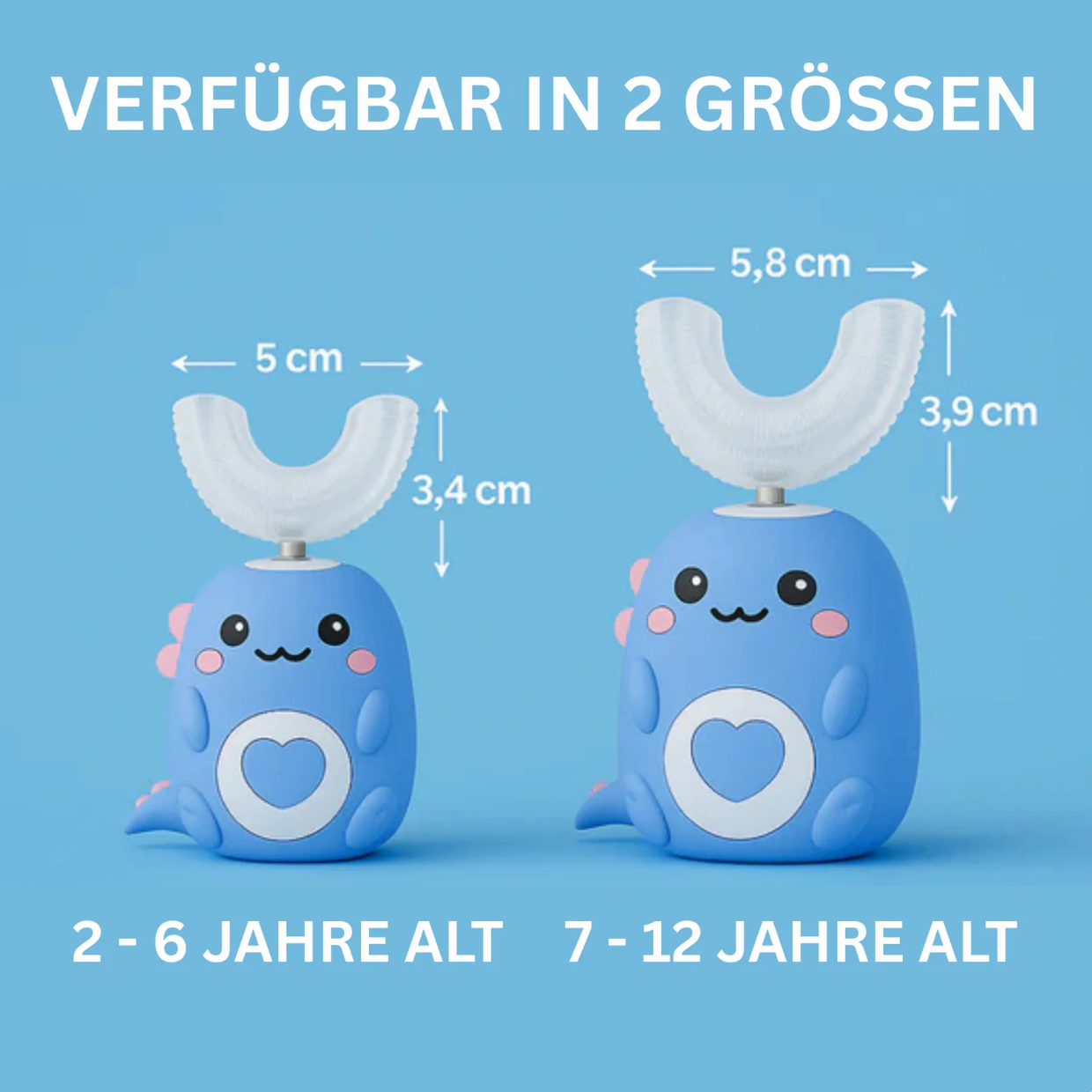 DinoBrush™ | Kinder- Zahnbürste 360°